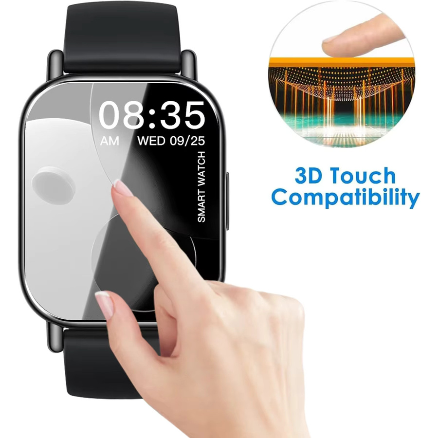 CAOWTAN Displayschutz Glas, Redmi Watch 4, Redmi Watch 5 Lite/5 Aktiv - Bild 3