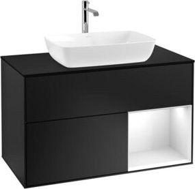V&B Waschtischunterschrank Finion 100 in Weiß lackiert - Bild 1