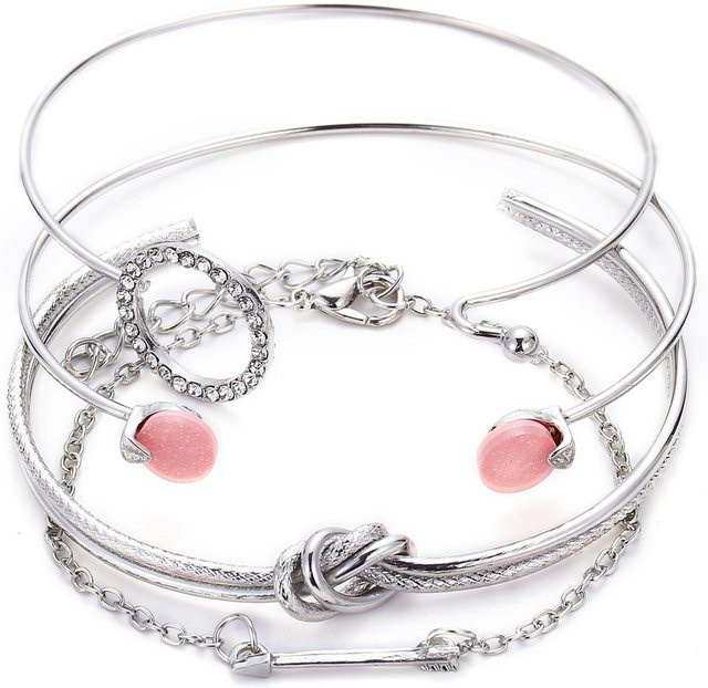 YIRAN Armband-Set, Kupfer, Gold, Damen - Bild 1