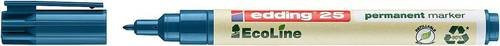 Edding Permanentmarker 25 EcoLine mit feiner Spitze in Blau - Bild 1