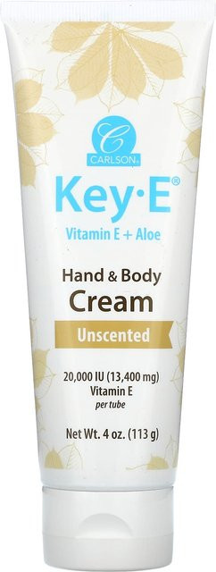 Carlson Hand- & Körpercreme mit Vitamin E und Aloe Vera, 113 g - Bild 1