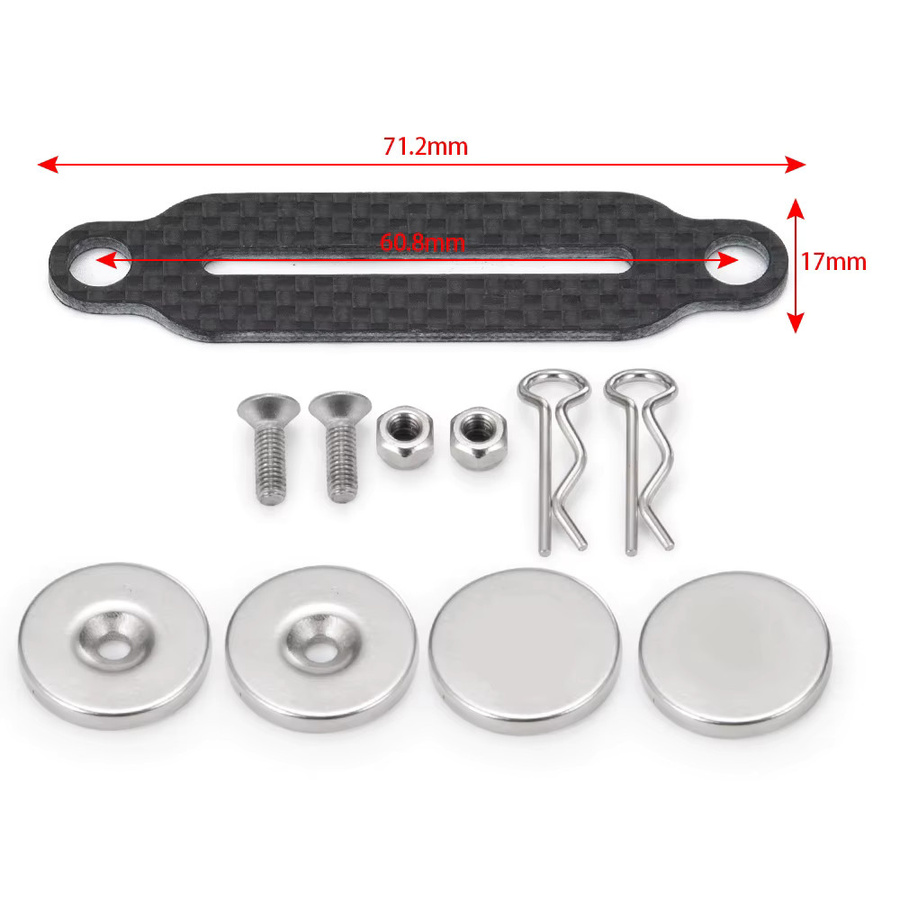AXSPEED Carbon Faser Auto Shell Spalte Magnetische Ständer, Zubehör - Bild 2