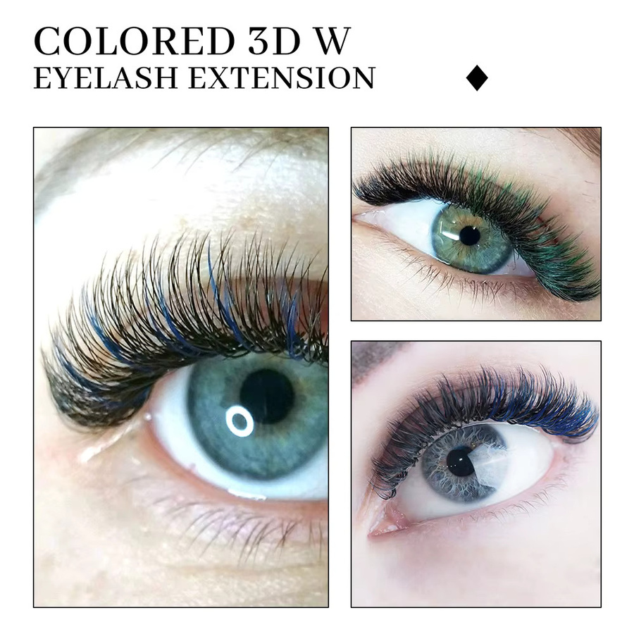 Befer Wimpernverlängerung, Blau, Unisex - Bild 5