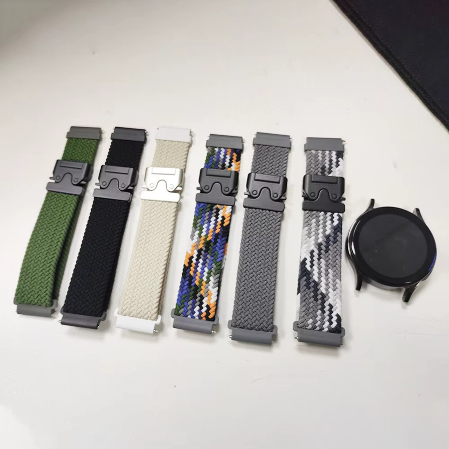 Uhrenarmband Nylon, geflochtenes Band, 22 mm, Unisex - Bild 3