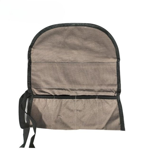 NATAWA Werkzeug-Aufbewahrungstasche aus Polyester in Grau mit mehreren Taschen zum Aufrollen für Schraubenschlüssel und Holzbearbeitungswerkzeuge - Bild 1