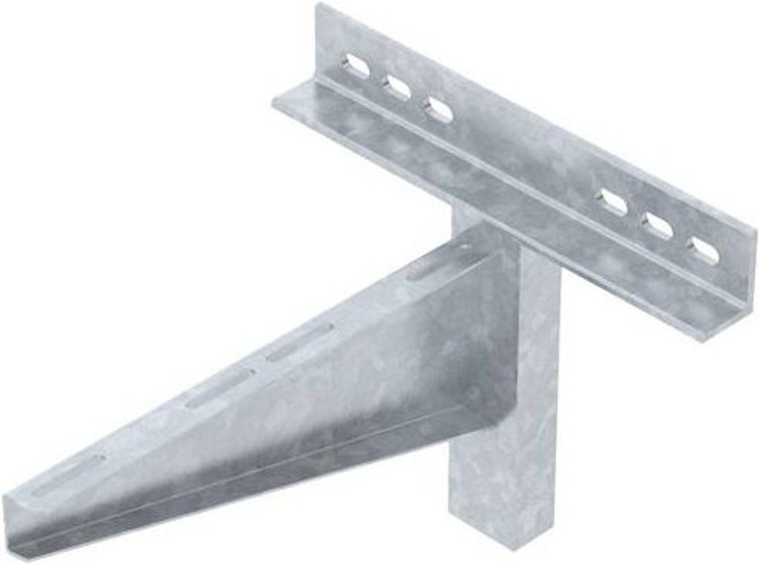OBO Bettermann Wandausleger aus Metall in Silber, L x B x H: 41,0 x 5,0 x 33,5 cm - Bild 2