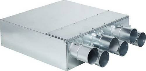 Stiebel Eltron Schalldämmluftverteiler in Silber für die Wandmontage - Bild 1