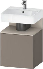 Duravit Waschtischunterschrank Qatego in Tau, B/T/H: 49 x 42 x 64,5 cm - Bild 1