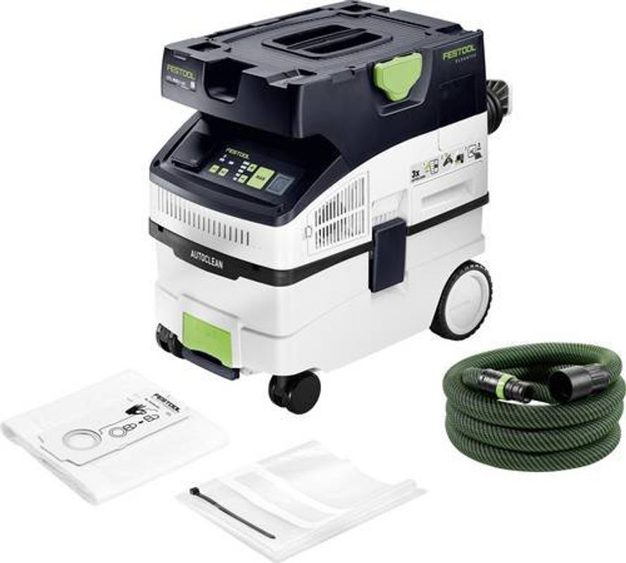 Festool Absaugmobil CLEANTEC CTL MIDI I AC mit App-Control und Bluetooth in Weiß - Bild 2