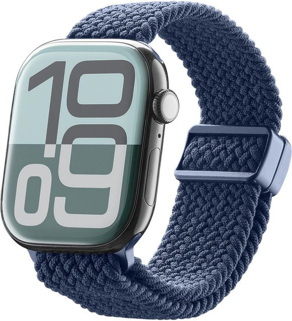 CellularLine Uhrenarmband Nylon, Blue, Apple Watch (Serie 1/ 2/ 3) 44/ 45/ 46/ 49mm, Unisex - Bild 1