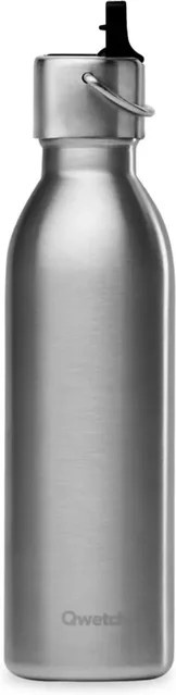 Qwetch Active Isolierflasche mit Verschluss in Grau und Silber, 0,36 l - Bild 1