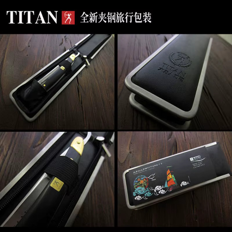 Titan Hirdl Gerader Rasierer mit Holzgriff, Herren - Bild 4