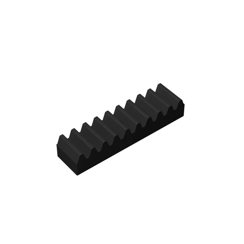 SixBricks MOC 3743 Getriebe Rack 1x4 Bausteine Kit, 10-teiliges Set - Bild 2