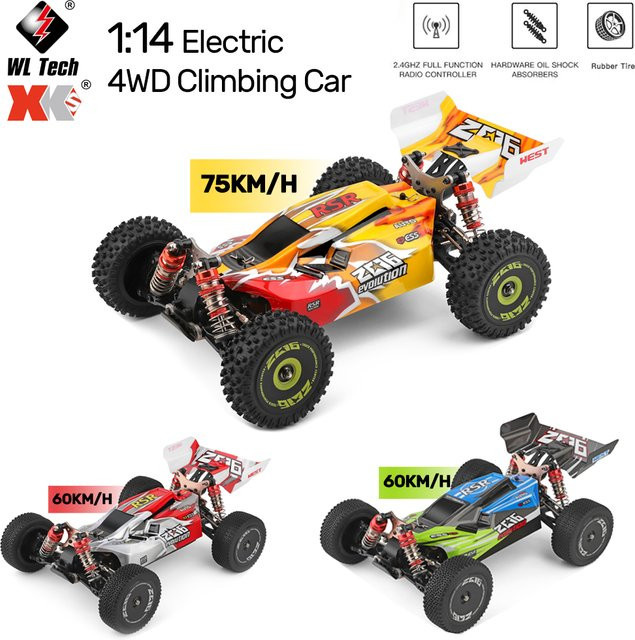 WLtoys 144001 144010 4WD RC Auto, Hochgeschwindigkeits-Rennwagen, Off-Road Drift, ab 14 Jahre - Bild 1