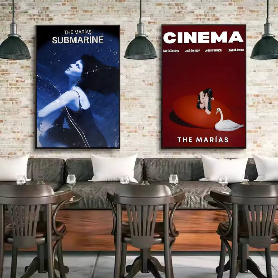 The Marias Cinema Poster Ästhetische Wanddekoration Multicolor - Bild 4