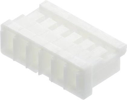 Molex Buchsengehäuse-Kabel mit 3 Polen und 1,5 mm Rastermaß in Schwarz und Weiß - Bild 1