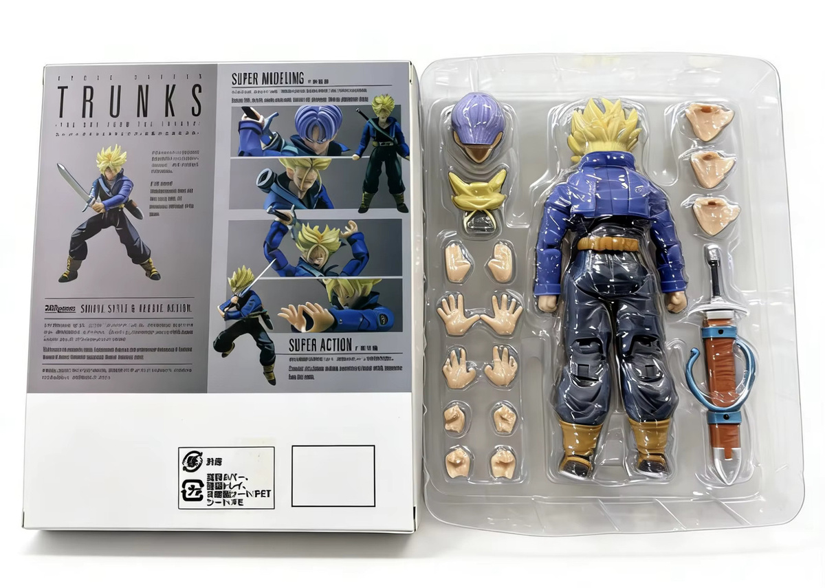 Bandai Dragon Ball Super Saiyan Trunks, Einzelfigur, Kunststoff, Bunt / Mehrfarbig - Bild 2
