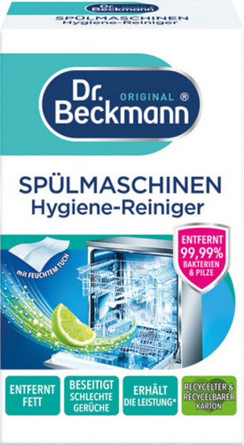 Dr. Beckmann Spülmaschinen Hygienereiniger mit Zitrusfrische, 75 g - Bild 1