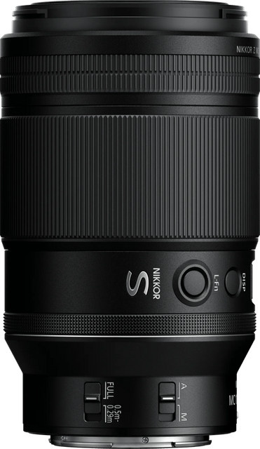 Nikon Nikkor Z MC 105mm f/2.8 VR S Makro-Festbrennweiten-Objektiv in Schwarz - Bild 1