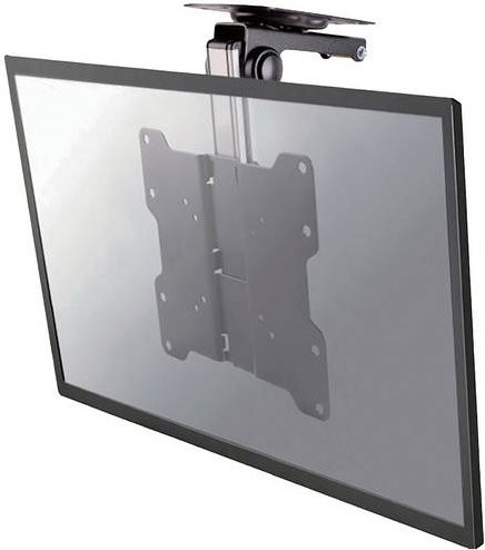 Neomounts FPMA-C020BLACK TV-Deckenhalterung schwarz, neigbar, VESA 75x75 mm, für Bildschirme von 25,4 cm bis 101,6 cm - Bild 1