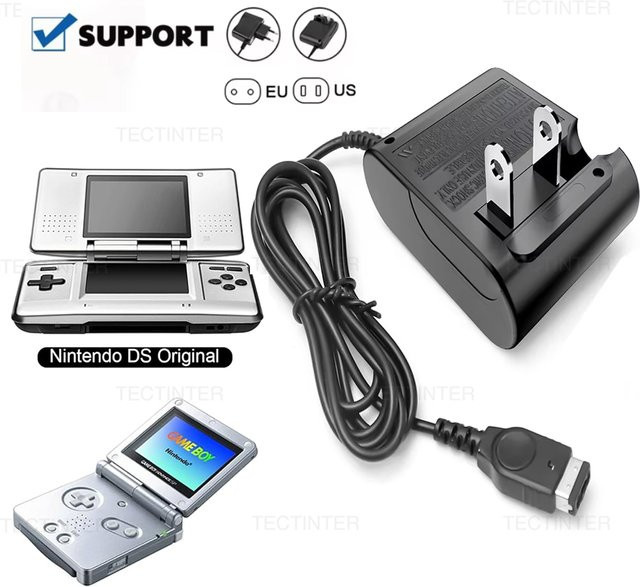 AC-Ladegerät-Adapter für Nintendo DS, NDS und Gameboy Advance SP in Schwarz - Bild 1