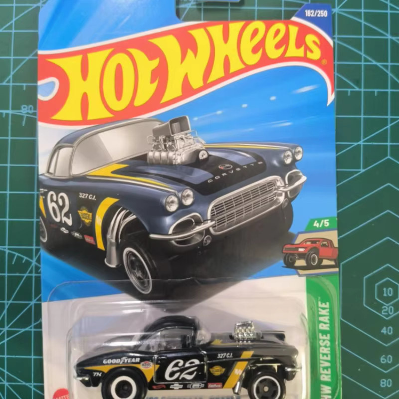 Hot Wheels Super Treasure Hunt 2026 D '62 Corvette Gasser, Automodell, ab 3 Jahren - Bild 2