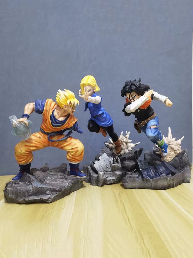Bandai Dragon Ball Gohan Gogeta Android Actionfigur, Kunststoff, Bunt - Bild 2