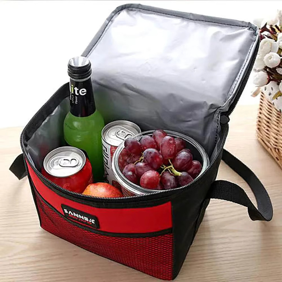 LISM Isolierte Bento-Tasche mit Picknick-Kühlpack in Blau, 5 l Volumen - Bild 3