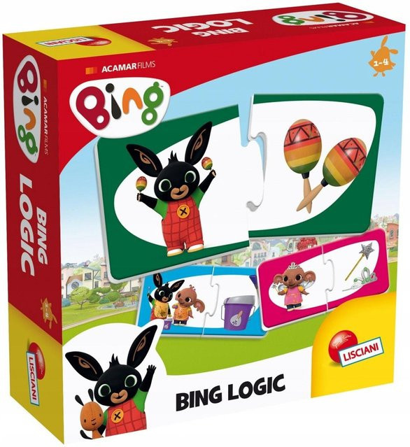 Lisciani Bing Logikspiel, Holz, ab 3 Jahre - Bild 1