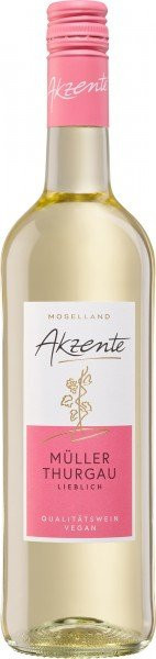 Winzergenossenschaft Moselland Akzente Müller-Thurgau, lieblich, Weißwein, 2025, 0,75 l - Bild 1