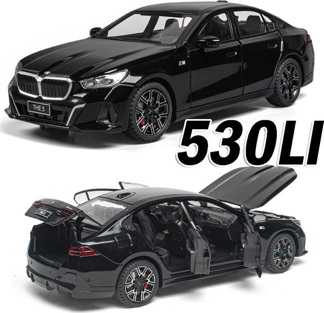 MAKEDA 1:24 530LI 760LI Modell Spielzeug, Metalldruckguss, mit Sound und Licht - Bild 1