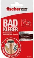 Fischer GOW Badkleber, 2 Stück, transparent, flexibel, 2 x 8 g - Bild 1