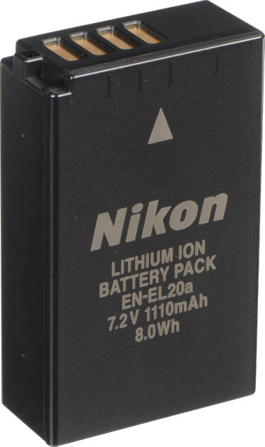 Nikon EN-EL20a Akku in Schwarz - Bild 1