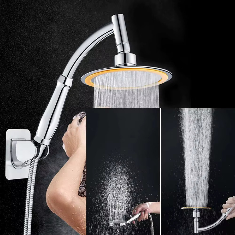 YANKE Regendusche Handbrause rund in Chrom, Durchmesser: 15,24 cm - Bild 2