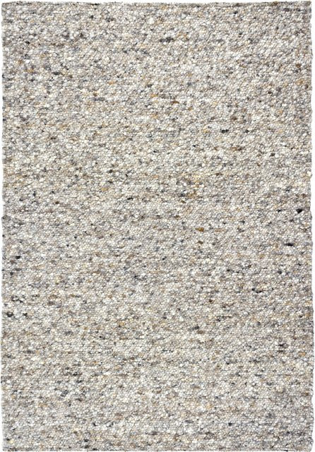 Teppich Tessin aus Schurwolle in Grau meliert B/T: 190 x 130 cm - Bild 1