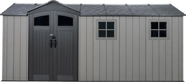 Lifetime Gerätehaus Idaho Grau B/T/H: 498 x 214 x 264,5 cm - Bild 1