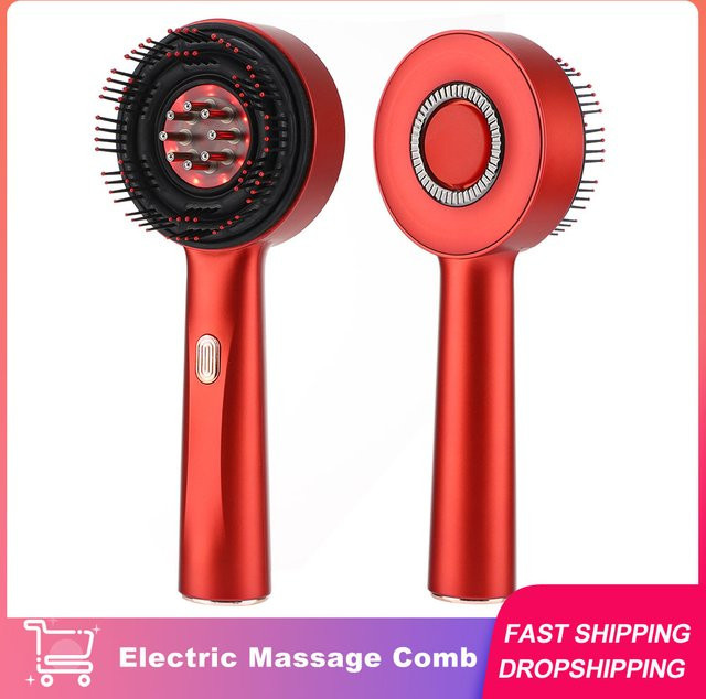 Hailicare Elektrischer Massage Kamm, Rotlicht, Unisex - Bild 1