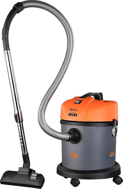 ECG VM 3140 Hobby Nass-/Trockensauger in Orange mit 1400 Watt, HEPA Filter und teleskopischem Stahlrohr - Bild 1