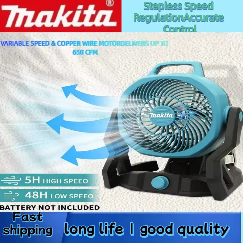 Makita Akku-Tischventilator 20 V mit verstellbarem Kopf und 3 Geschwindigkeitsstufen - Bild 4