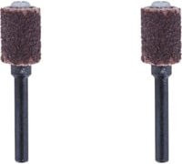 Dremel Schleifband mit Schleifdorn für Holz und Metall, Durchmesser: 6,4 mm, Körnung: 60, Farbe: Braun - Bild 1