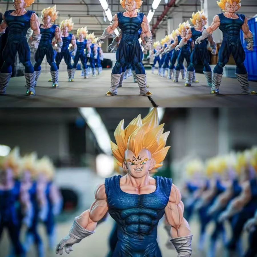 Bandai Dragon Ball Z Vegeta Super Saiyajin Figur aus PVC, Höhe: 27,5 cm - Bild 4