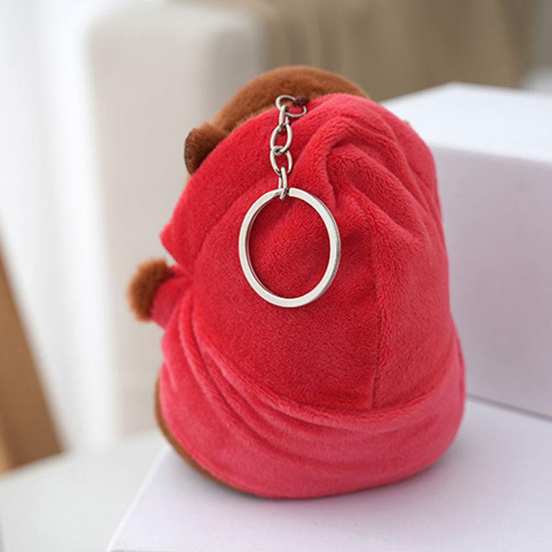 MHXIANGQIANJIN Capybara Plüschtier Schlüsselanhänger Puppe 12cm 3–6 Jahre - Bild 2