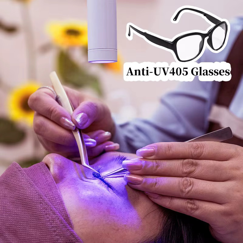 XINYILEJIA UV-Schutzbrille für Wimpernverlängerung, faltbar - Bild 2