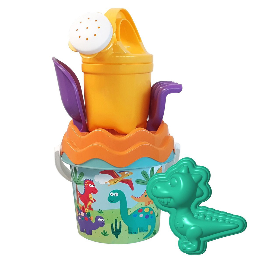 Simba Dino Baby Eimergarnitur, 6-tlg. Set, Dinosaurier, verschiedene Designs - Bild 1