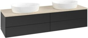 V&B Waschtischunterschrank Antao ohne Frontstruktur in Blau, B/T: 160 x 50 cm - Bild 1