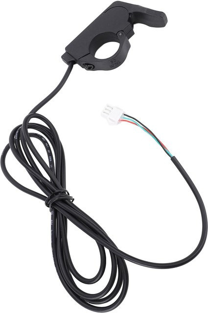 Fishine Fahrrad Daumengas Universal SM Stecker Geschwindigkeitsregler Fingergas Beschleuniger in Schwarz - Bild 1