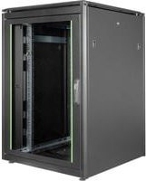 Digitus DN-19 22U-8/8-B-1 19 Zoll Netzwerkschrank, 22 HE, Schwarz (RAL 9005), B/T/H: 800 x 800 x 1164 mm - Bild 1