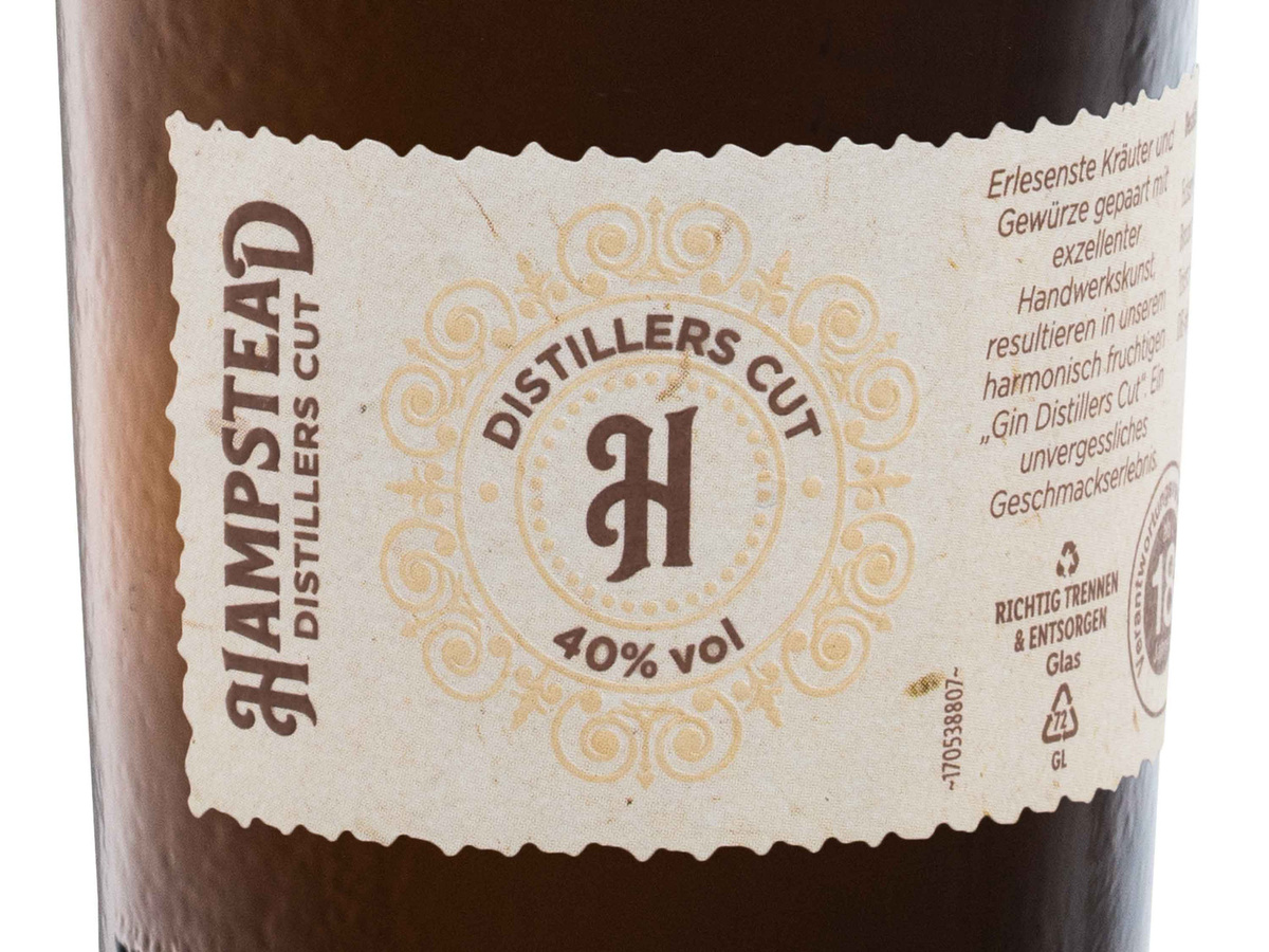 Hampstead Gin Distillers Cut 0,7 l - Bild 2