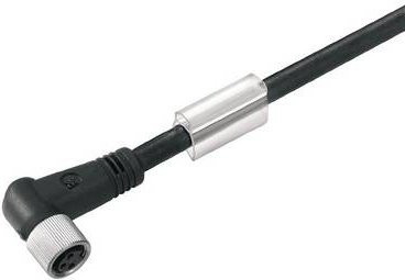 Weidmüller Sensor-Aktor-Steckverbinder 2466640150 konfektioniert, 5 Polzahl, schwarz - Bild 1
