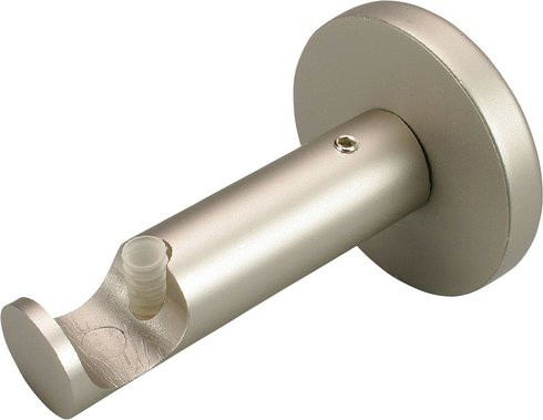 LIEDECO Gardinenstangen-Träger aus Metall in Silber für Ø 16 mm Stangen - Bild 1